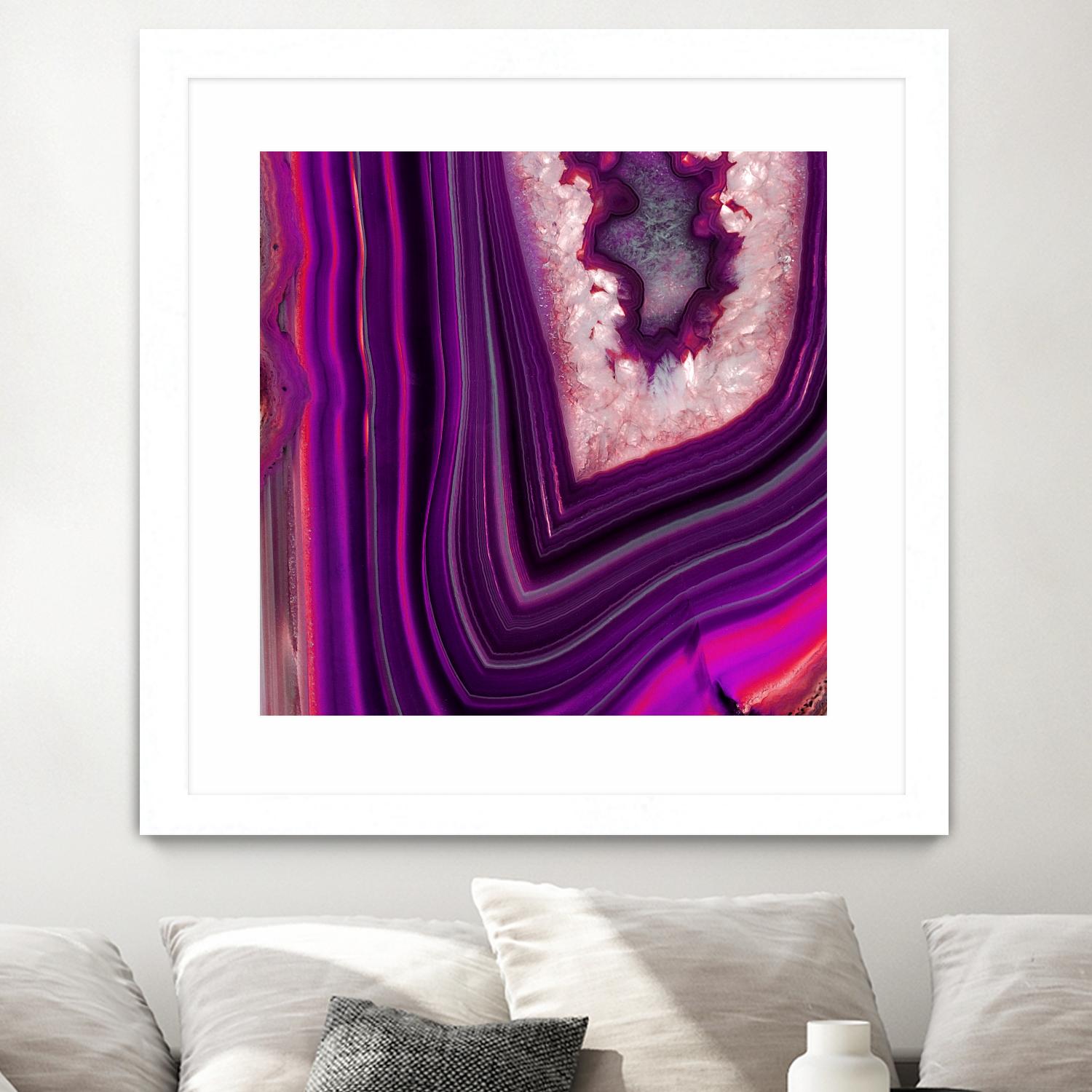 Saturn Geode by GI ArtLab on GIANT ART - white abstract