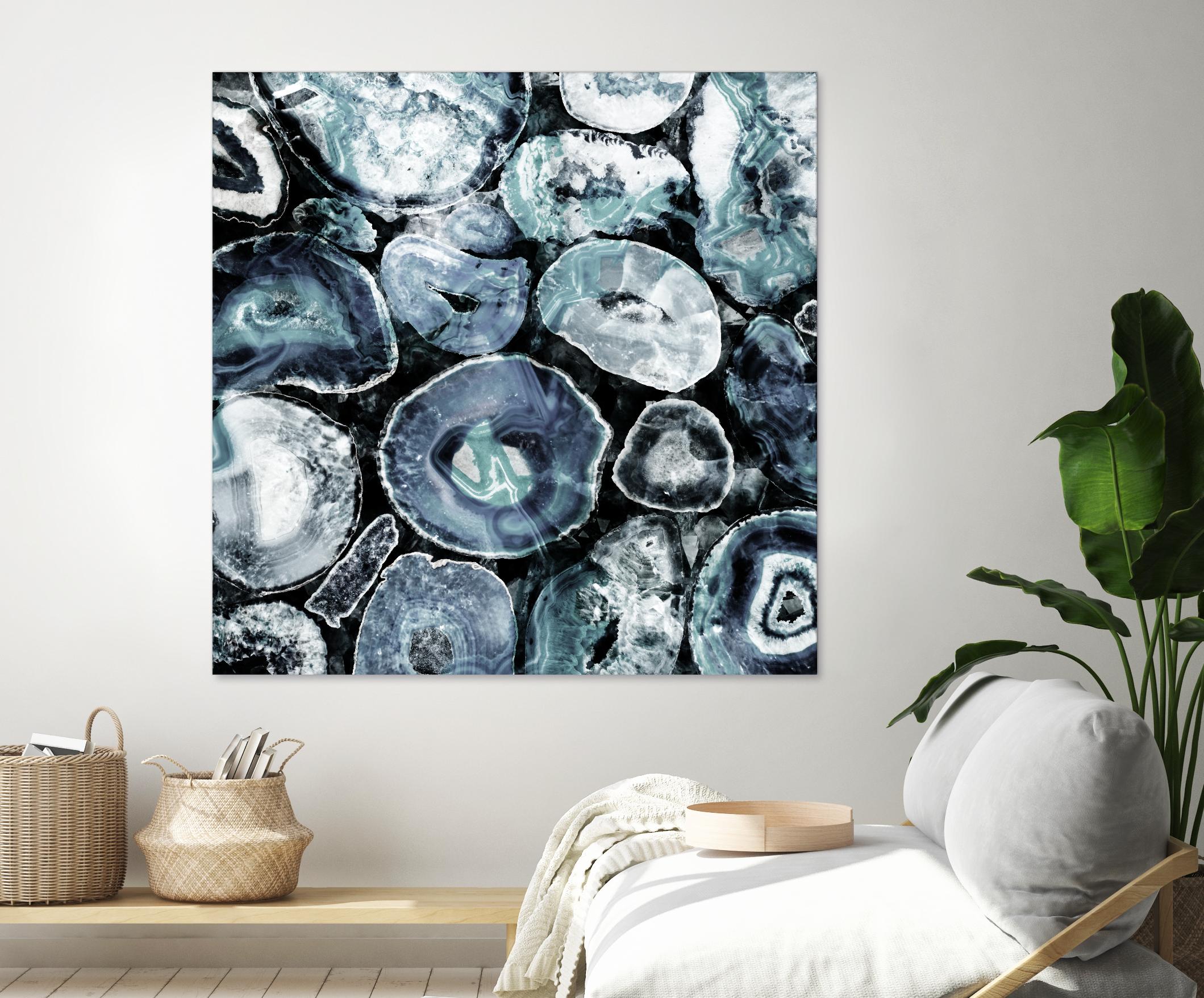 Obsidian B by GI ArtLab on GIANT ART - black abstract