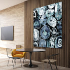 Obsidian B by GI ArtLab on GIANT ART - black abstract
