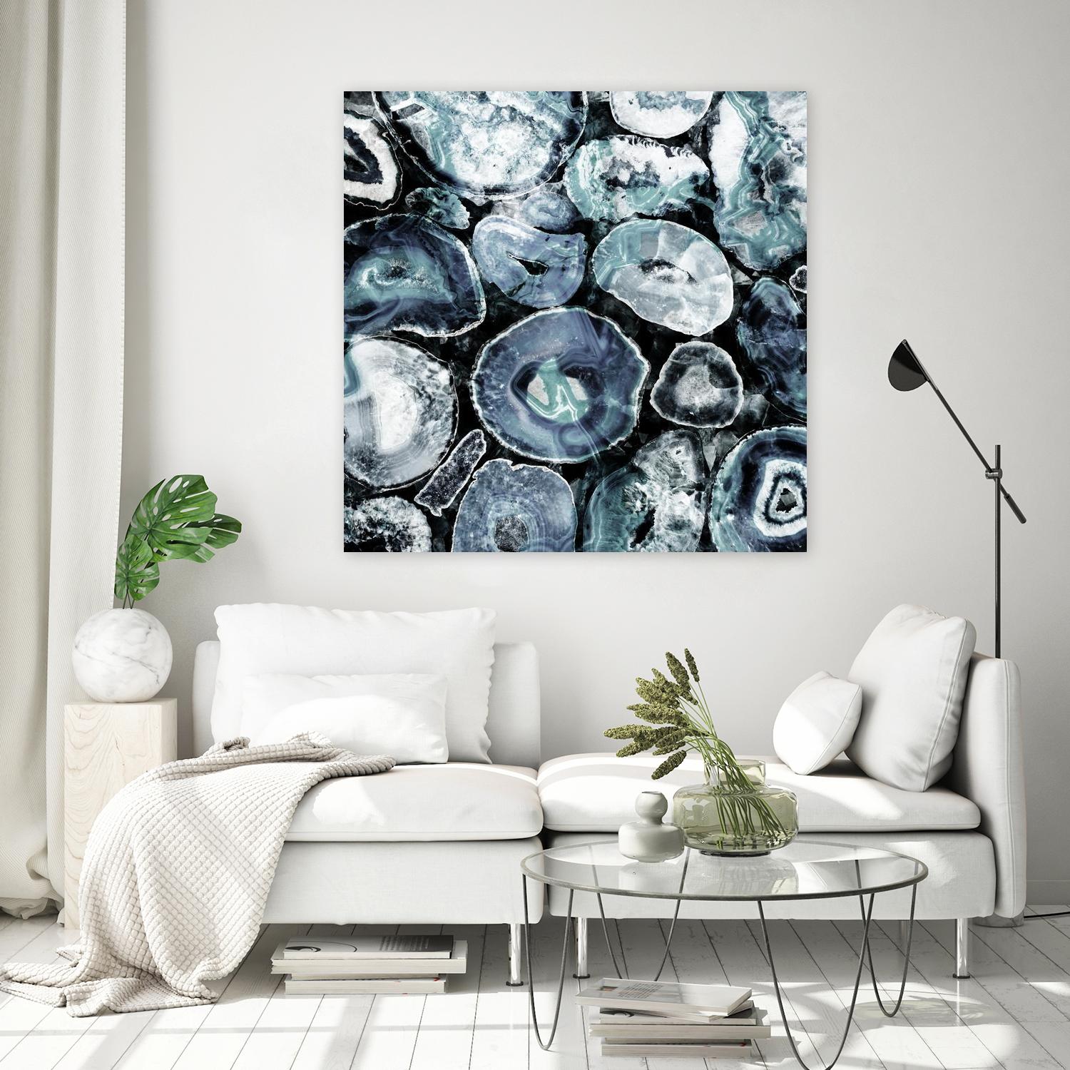 Obsidian B by GI ArtLab on GIANT ART - black abstract