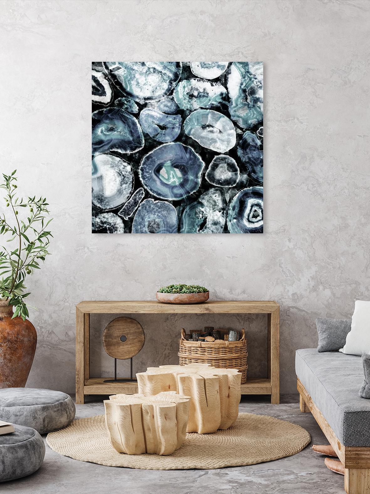 Obsidian B by GI ArtLab on GIANT ART - black abstract