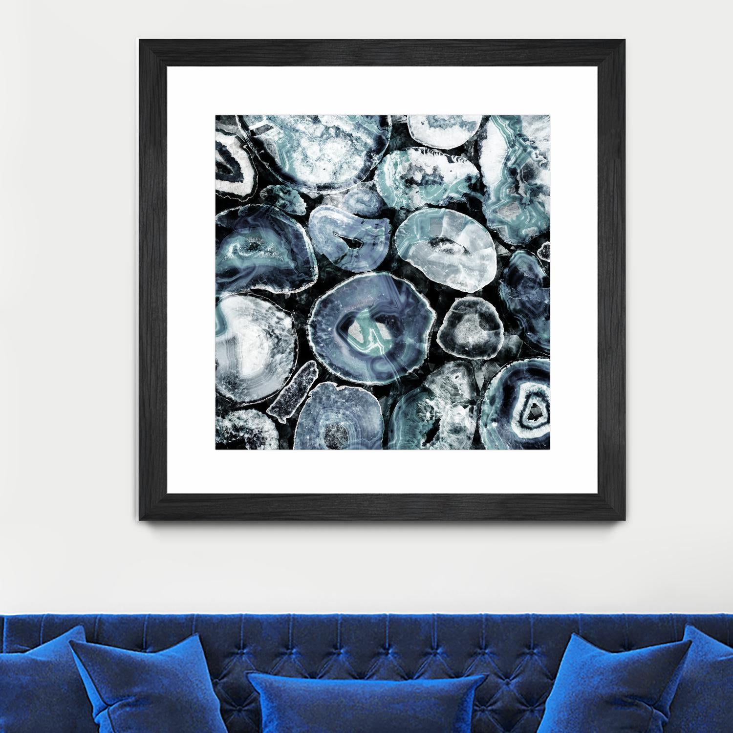 Obsidian B by GI ArtLab on GIANT ART - black abstract