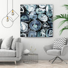 Obsidian B by GI ArtLab on GIANT ART - black abstract