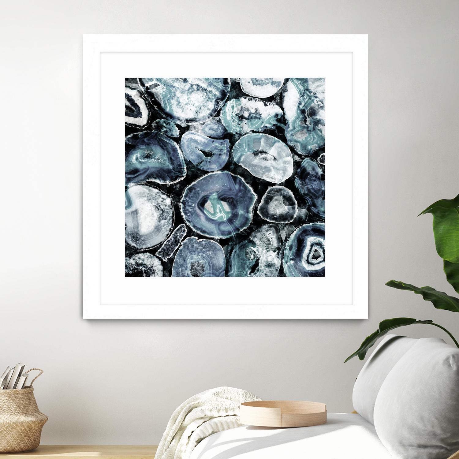 Obsidian B by GI ArtLab on GIANT ART - black abstract