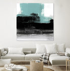 Sandstone C by Franka Palek on GIANT ART - turquoise abstract