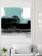 Sandstone C by Franka Palek on GIANT ART - turquoise abstract