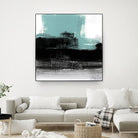 Sandstone C by Franka Palek on GIANT ART - turquoise abstract