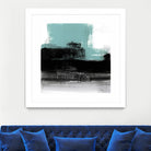 Sandstone C by Franka Palek on GIANT ART - turquoise abstract