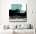 Sandstone C by Franka Palek on GIANT ART - turquoise abstract