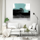 Sandstone C by Franka Palek on GIANT ART - turquoise abstract