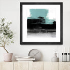 Sandstone C by Franka Palek on GIANT ART - turquoise abstract