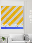 Colorwe Tape by Acer Images on GIANT ART - blue abstract