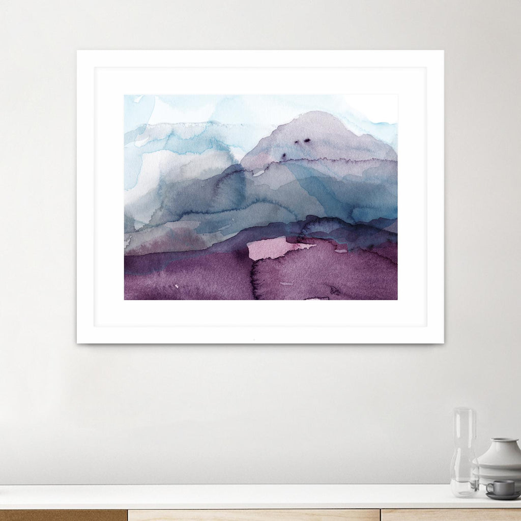 Water Landscape by GI ArtLab on GIANT ART - grey abstract