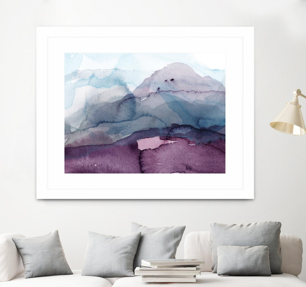 Water Landscape by GI ArtLab on GIANT ART - grey abstract