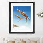 High Dive by Gregory Garrett on GIANT ART - white contemporary