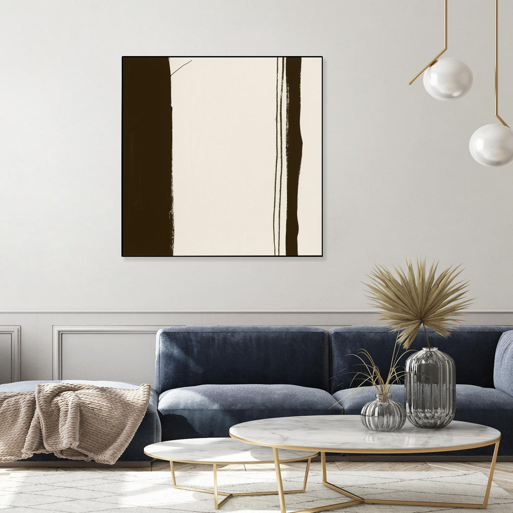 Sepia G by Franka Palek on GIANT ART - beige abstract