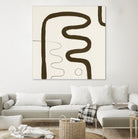Sepia K by Franka Palek on GIANT ART - beige abstract