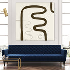 Sepia K by Franka Palek on GIANT ART - beige abstract