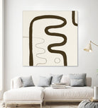 Sepia K by Franka Palek on GIANT ART - beige abstract