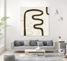 Sepia K by Franka Palek on GIANT ART - beige abstract