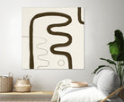 Sepia K by Franka Palek on GIANT ART - beige abstract
