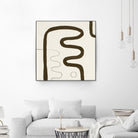Sepia K by Franka Palek on GIANT ART - beige abstract