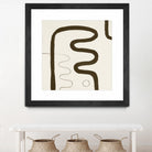 Sepia K by Franka Palek on GIANT ART - beige abstract