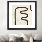 Sepia K by Franka Palek on GIANT ART - beige abstract