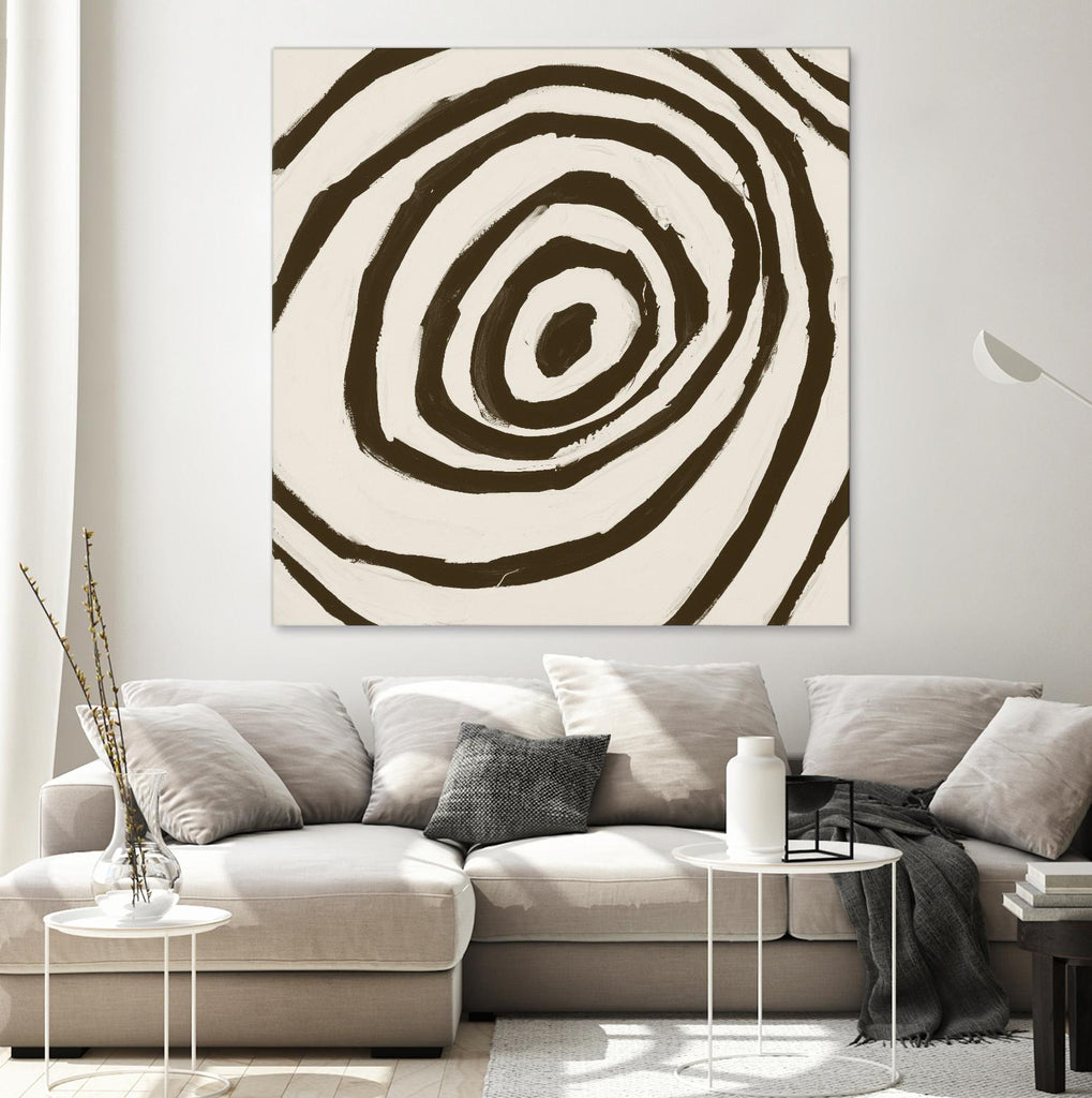 Sepia L by Franka Palek on GIANT ART - beige abstract