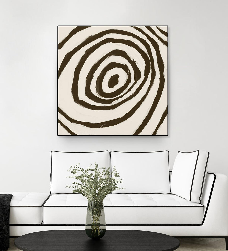 Sepia L by Franka Palek on GIANT ART - beige abstract