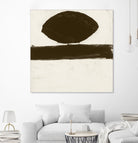 Sepia O by Franka Palek on GIANT ART - beige abstract