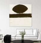 Sepia O by Franka Palek on GIANT ART - beige abstract