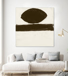 Sepia O by Franka Palek on GIANT ART - beige abstract