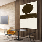 Sepia O by Franka Palek on GIANT ART - beige abstract