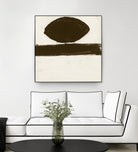 Sepia O by Franka Palek on GIANT ART - beige abstract
