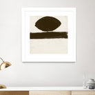 Sepia O by Franka Palek on GIANT ART - beige abstract