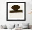 Sepia O by Franka Palek on GIANT ART - beige abstract