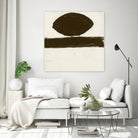 Sepia O by Franka Palek on GIANT ART - beige abstract