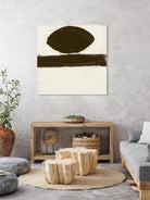 Sepia O by Franka Palek on GIANT ART - beige abstract