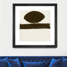 Sepia O by Franka Palek on GIANT ART - beige abstract