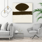 Sepia O by Franka Palek on GIANT ART - beige abstract