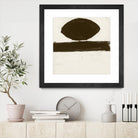 Sepia O by Franka Palek on GIANT ART - beige abstract