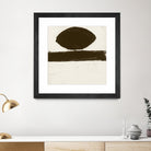 Sepia O by Franka Palek on GIANT ART - beige abstract