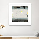 Silver Beach A by David Dauncey on GIANT ART - black abstract