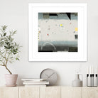 Silver Beach A by David Dauncey on GIANT ART - black abstract