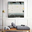 Silver Beach A by David Dauncey on GIANT ART - black abstract