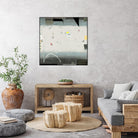 Silver Beach A by David Dauncey on GIANT ART - black abstract