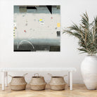 Silver Beach A by David Dauncey on GIANT ART - black abstract