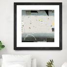 Silver Beach A by David Dauncey on GIANT ART - black abstract