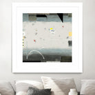 Silver Beach A by David Dauncey on GIANT ART - black abstract